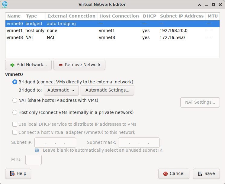 VMwaren isäntäpuolen verkkojen
konfigurointi